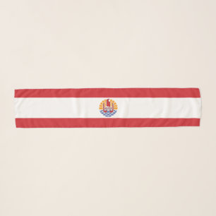 French Polynesia Flag Scarf