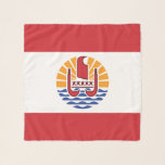 French Polynesia Flag Scarf<br><div class="desc">Patriotic flag of French Polynesia.</div>
