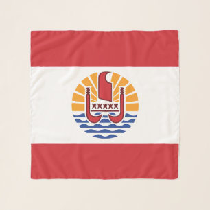 French Polynesia Flag Scarf