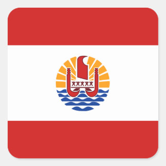 French Polynesia Flag Sticker