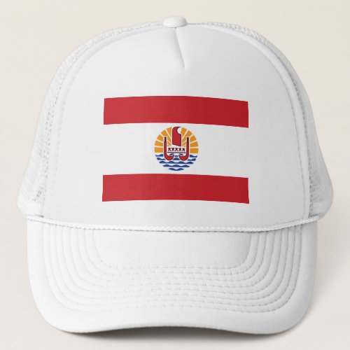 French Polynesia Flag Trucker Hat