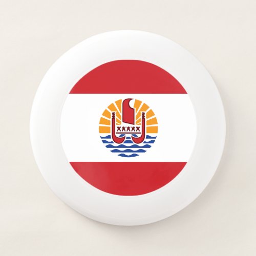 French Polynesia Flag Wham_O Frisbee