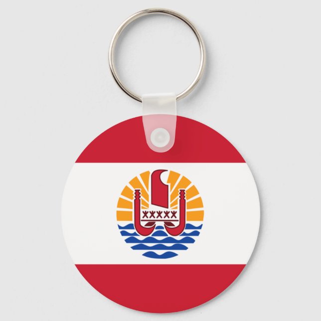 french polynesia keychain (Front)