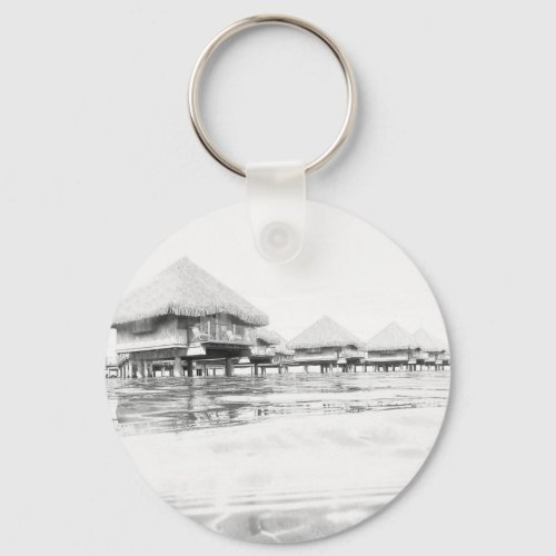 French Polynesia Keychain