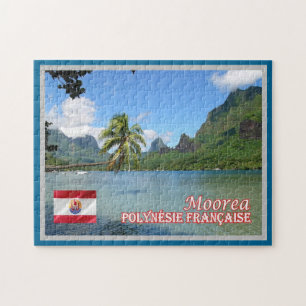 French Polynesia - Moorea - Cook's Bay - Jigsaw Puzzle