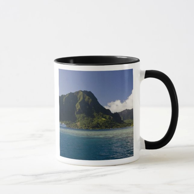 French Polynesia, Moorea. The Paul Gauguin Mug (Right)