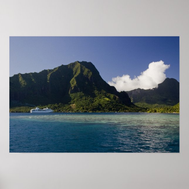 French Polynesia, Moorea. The Paul Gauguin Poster (Front)