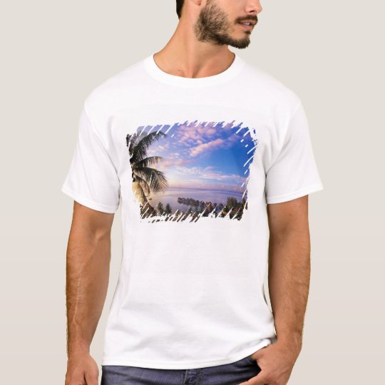 French Polynesia, Moorea. View of the Baie de T-Shirt