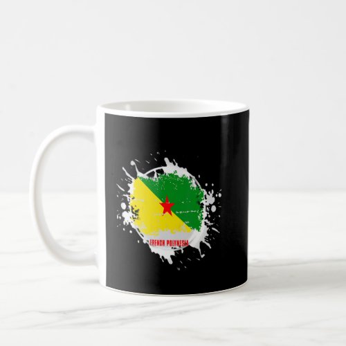 French Polynesia Splash  Coffee Mug