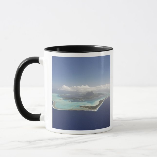 French Polynesia, Tahiti, Bora Bora. The Mug (Left)