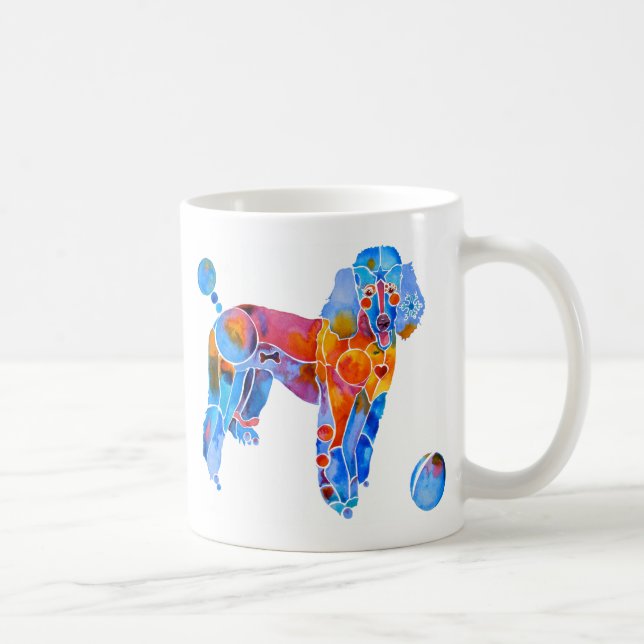 French Poodle Coffee Mug (Right)