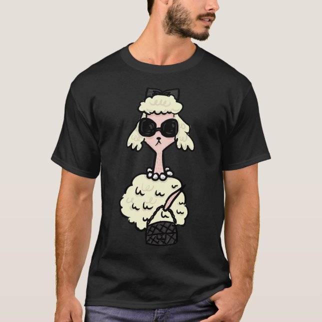 French Poodle T-Shirt (Front)
