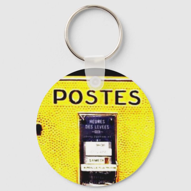 French Post Box Keychain (Front)