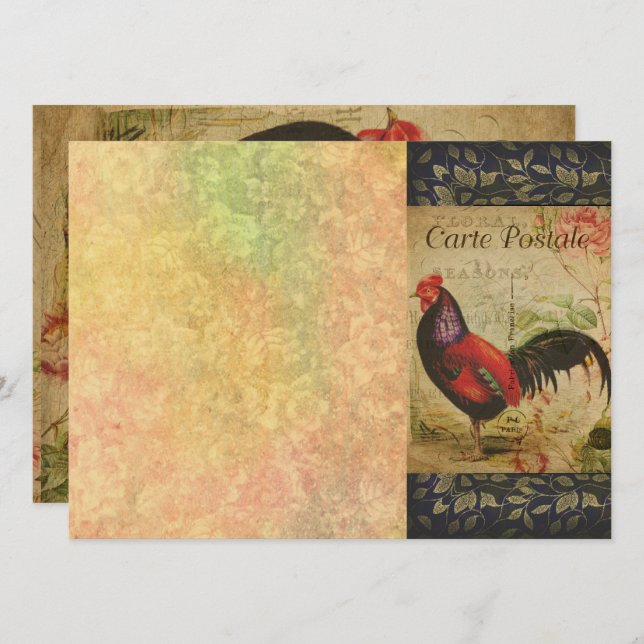 French Postcard Business Card (Front/Back)