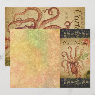 French Postcard Business Card