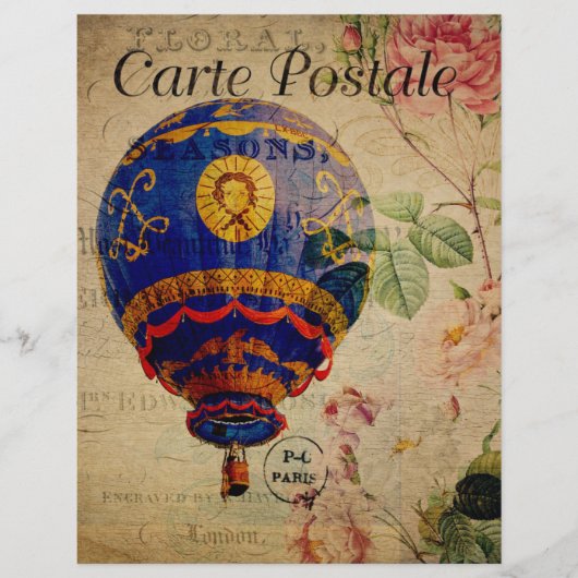 French Postcard Flyer (Front)
