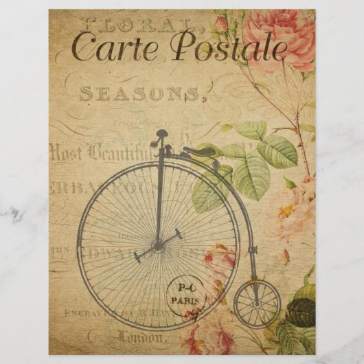 French Postcard Flyer (Front)