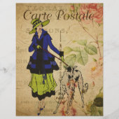 French Postcard Flyer (Front)