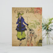 French Postcard Flyer (Standing Front)