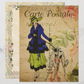 French Postcard Flyer (Front/Back)