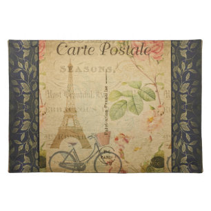 French Postcard Placemat