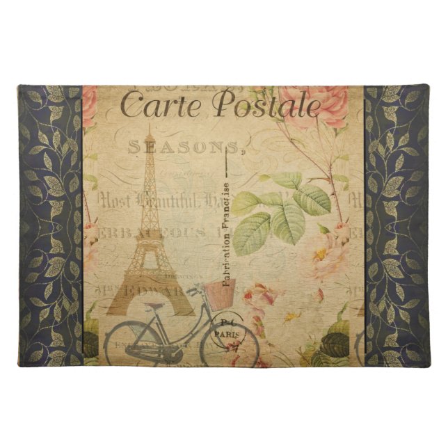 French Postcard Placemat (Front)