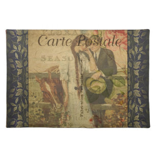 French Postcard Placemat