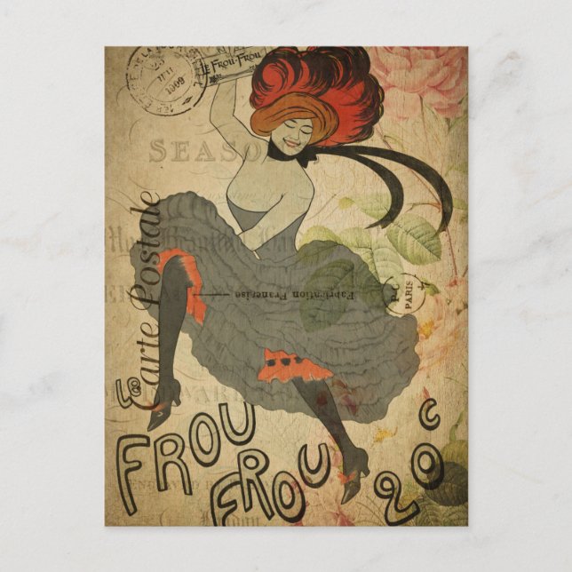 French Postcard Postcard (Front)