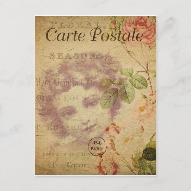 French Postcard Postcard (Front)