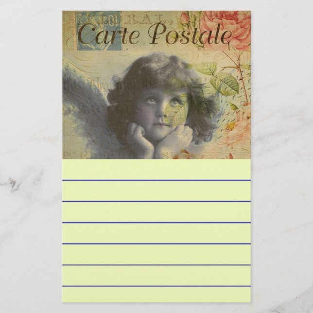 French Postcard Stationery (Front)