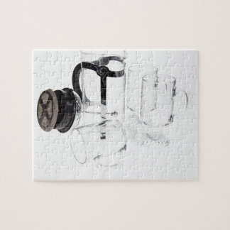 French press (cafetière à piston) jigsaw puzzle