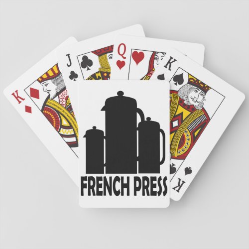 French Press Poker Cards