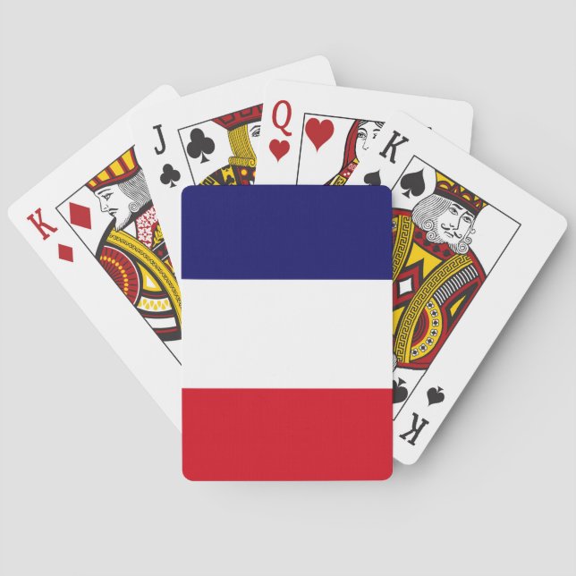 French pride! poker cards (Back)