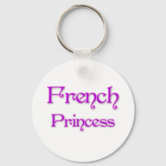 French Princess Keychain