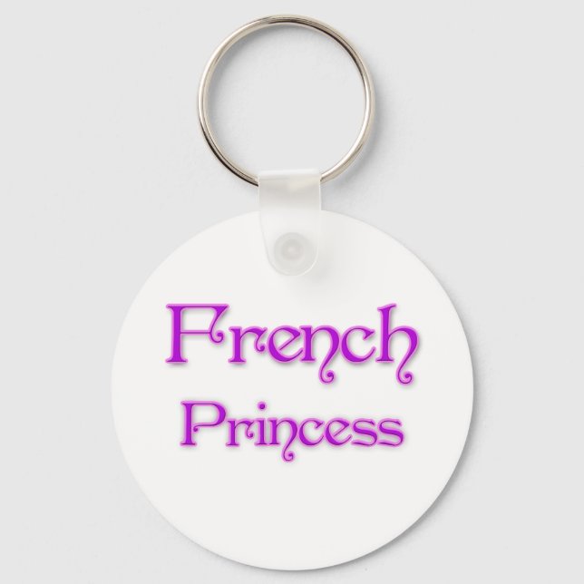 French Princess Keychain (Front)