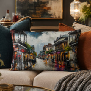 French Quarter Accent Pillow 16x12