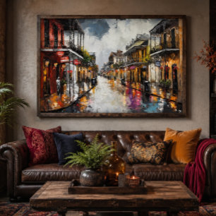 French Quarter Acrylic Wall Art 36x24