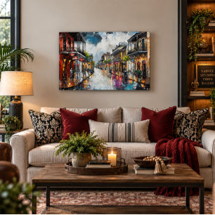French Quarter Acrylic Wall Art 36x24