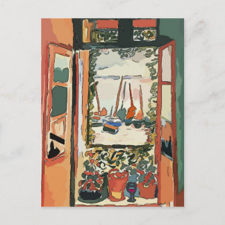 French Quarter Balcony & Wine, Fig Street Studio Postcard