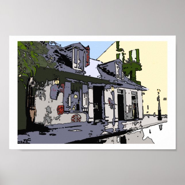 French Quarter Black Smith Shop, Poster (Front)