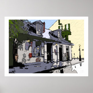 French Quarter Black Smith Shop, Poster