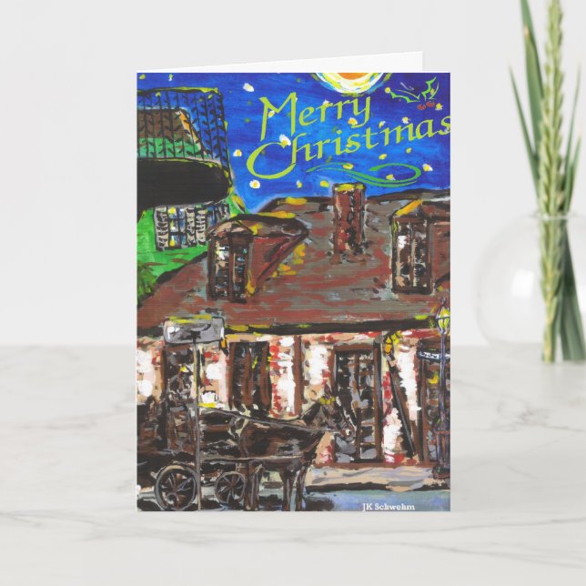 French Quarter Christmas Card (Front)