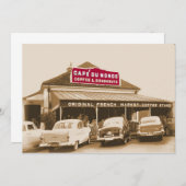 French Quarter Coffee Stand 1950 (Front/Back)