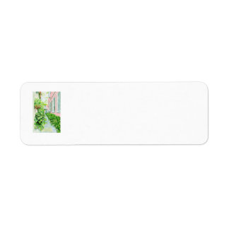 French Quarter Courtyard Label
