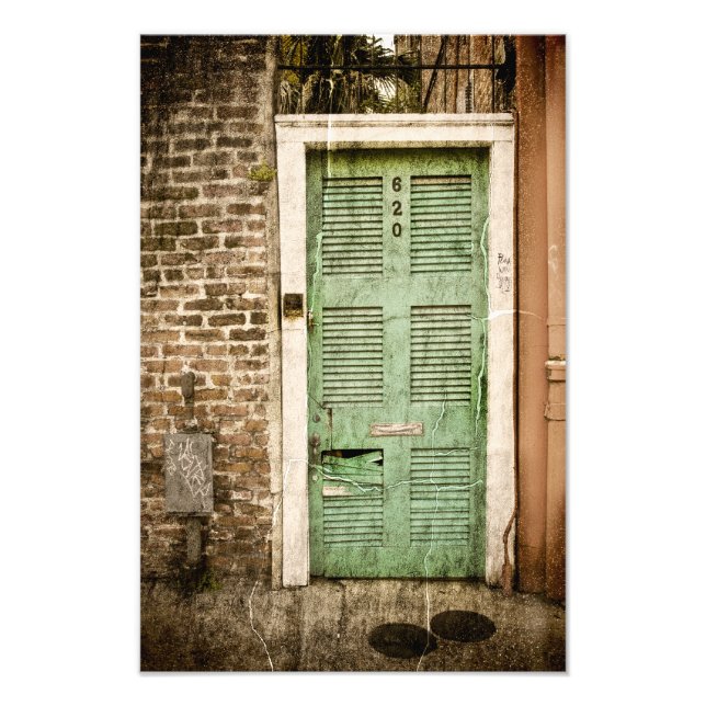 French Quarter Doorways Photo Print (Front)
