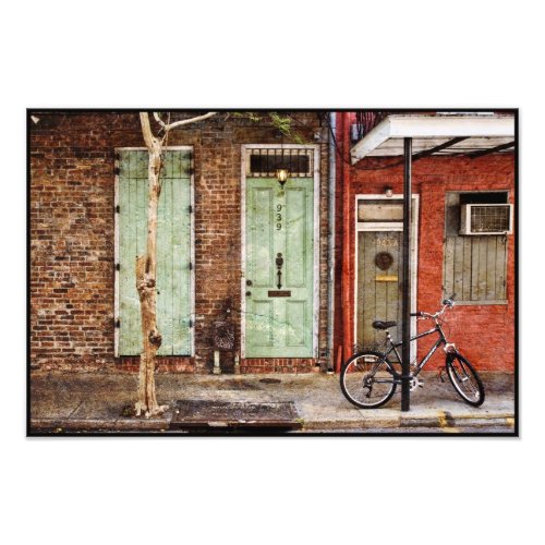 French Quarter Doorways Photo Print