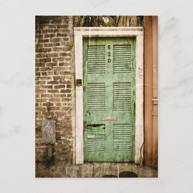 French Quarter Doorways Postcard (Front)