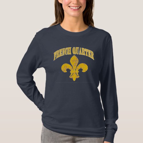 French Quarter Fleur De Lis T_Shirt