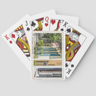 French Quarter in Historic Charleston, SC Poker Cards