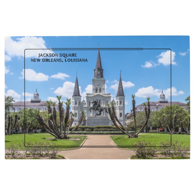 French Quarter  Metal Print (Front)